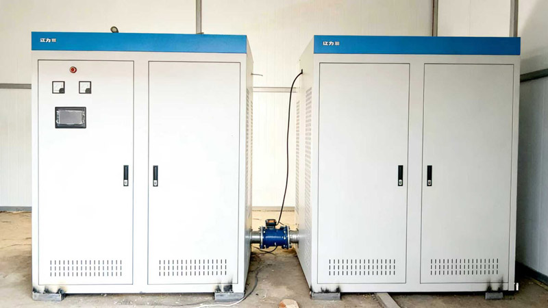 遼寧國(guó)測(cè)黃金股份有限公司700千瓦變頻電磁鍋爐